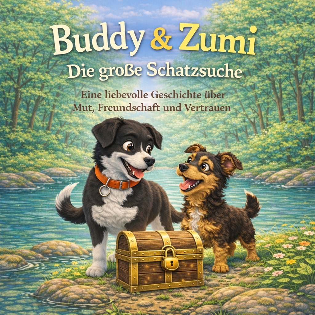 Buddy & Zumi – Die große Schatzsuche | Kinderbuch über Freundschaft & Abenteuer