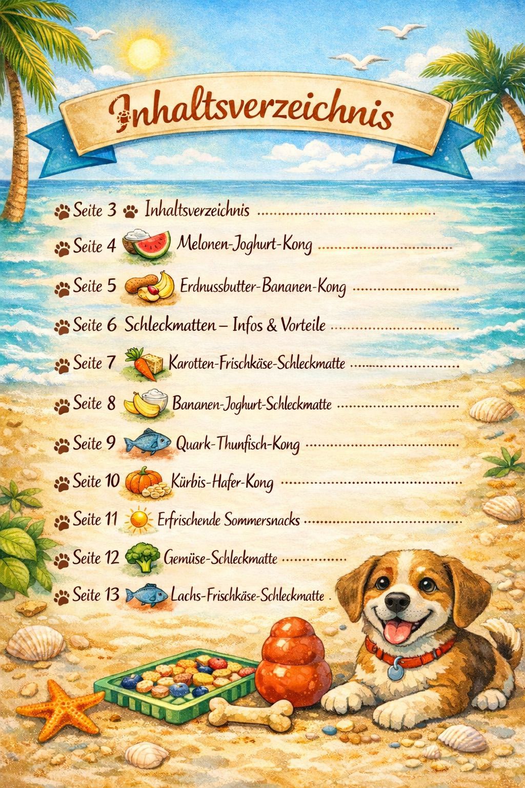 Schleckmatten & Kong Rezepte für deinen Vierbeiner